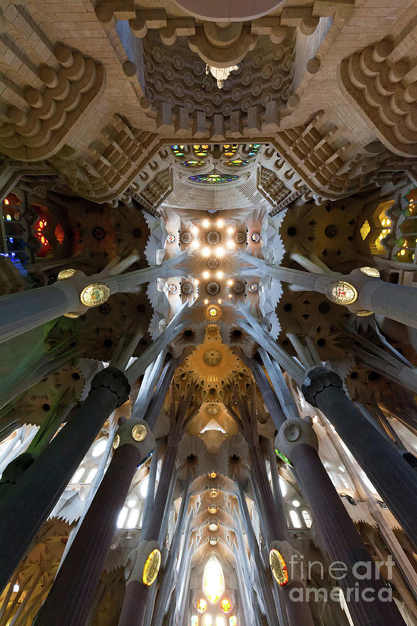 Sagrada Familia #1 Photograph by Gualtiero Boffi