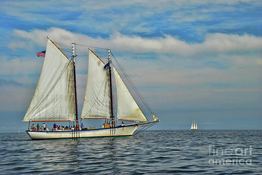Sailing the Open Seas #2 Photograph by Allen Beatty