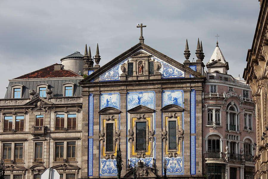 Saint Anthonys Church Congregados in Porto #1 Photograph by Artur Bogacki