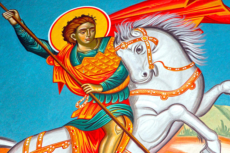 Saint George #2 Photograph by Munir Alawi