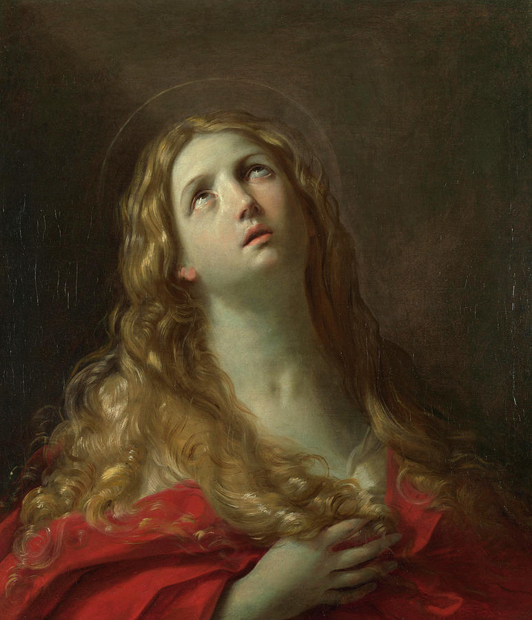Guido Reni Painting - Saint Mary Magdalene #1 by Guido Reni