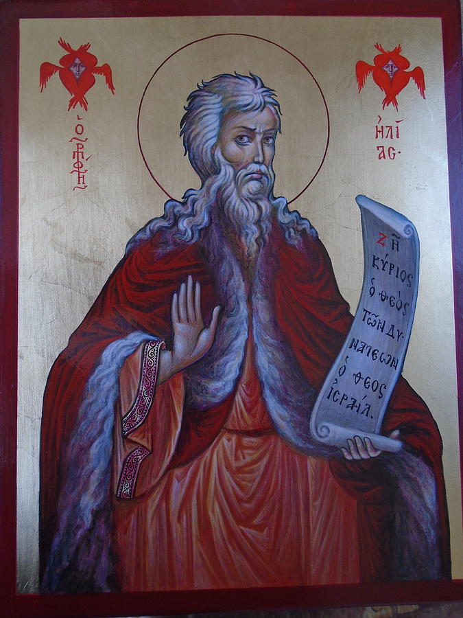 Saint Prophet Elijah Painting by Daniel Kazakov | Fine Art America