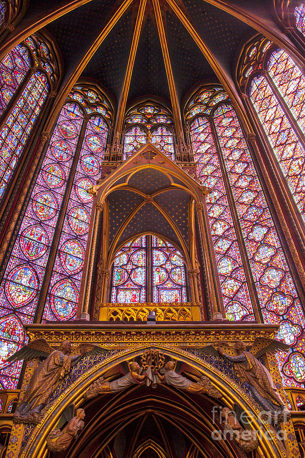 Sainte Chapelle #1 Photograph by Brian Jannsen