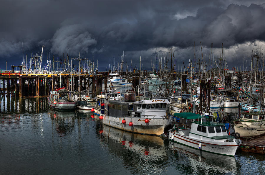 Salish Storm #1 Photograph by Randy Hall