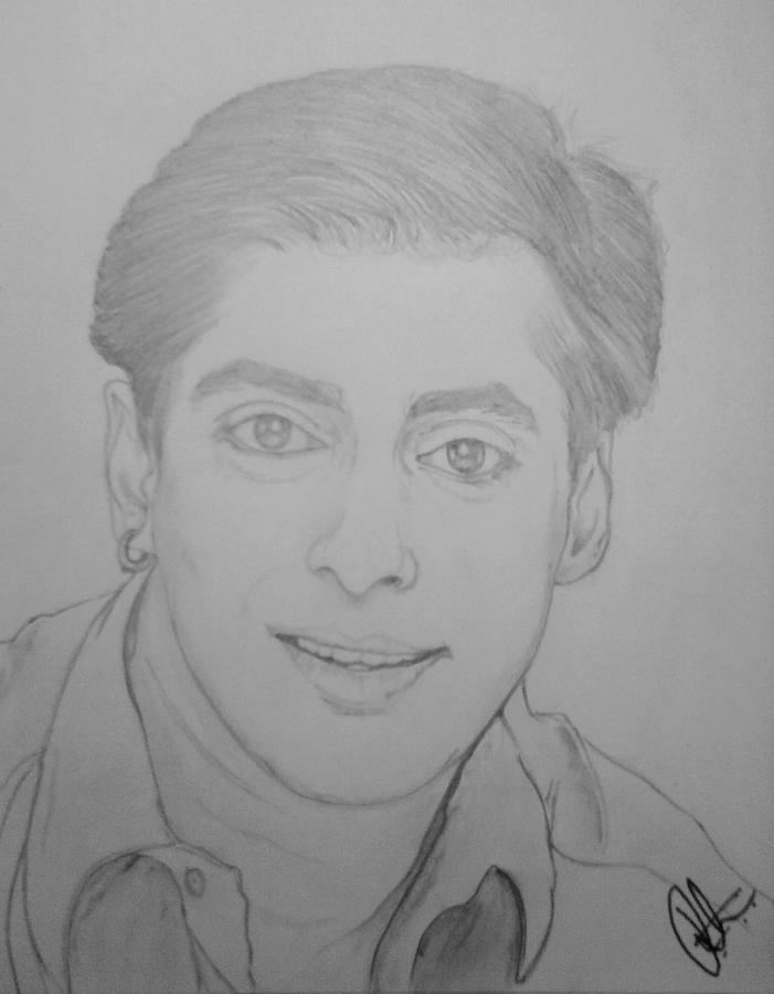 Sketch by Salman Khan at Promotions of Bajrangi Bhaijaan on Indian Idol  Junior Media