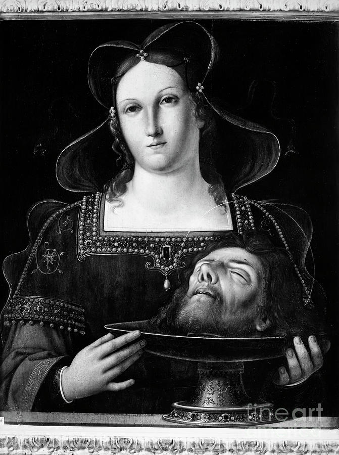 SALOME and JOHN THE BAPTIST #2 Painting by Granger