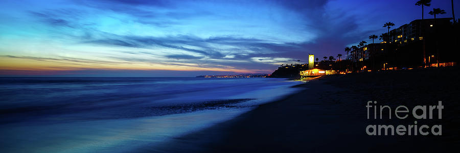 San Clemente CA Sunset Panorama Photo #1 Photograph by Paul Velgos