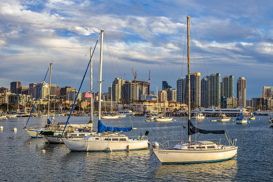 San Diego Harbor #1 Photograph by Peter Tellone