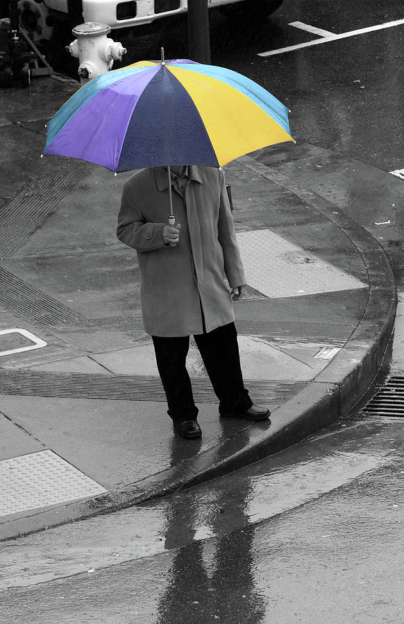 San Francisco Photograph - San Francisco In The Rain #2 by Aidan Moran