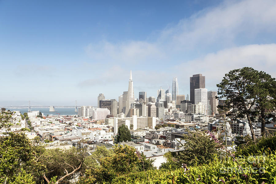 San Francisco skyline.  #1 Photograph by Didier Marti