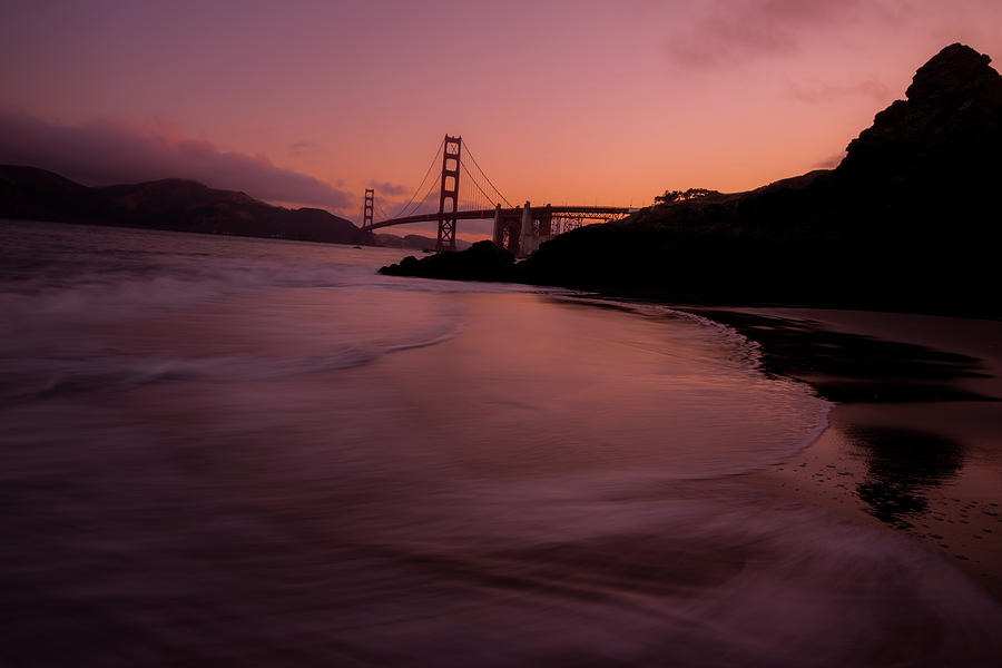 San Francisco Sunrise #1 Photograph by Gary Kochel