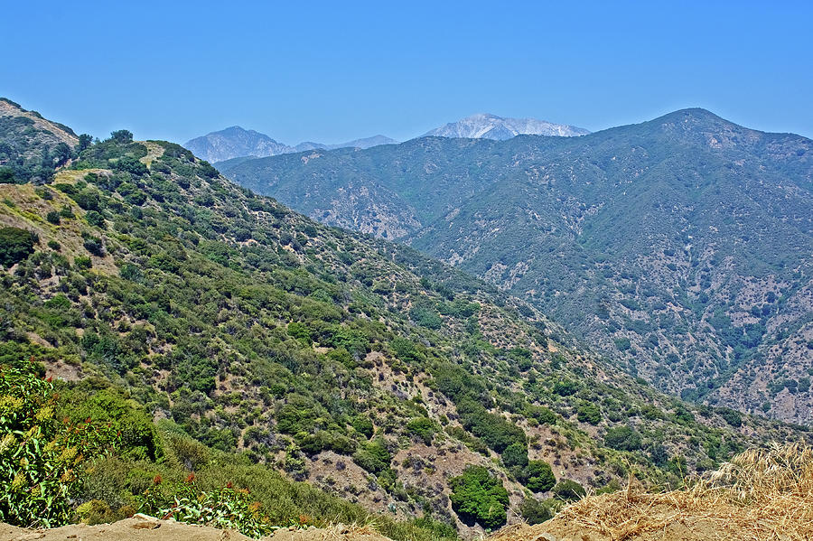 San Gabriel Mountains from Glendora Ridge Road, California #1 Photograph by Ruth Hager