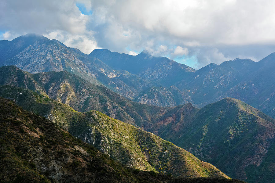 San Gabriel Mountains Los Angeles #1 Photograph by Kyle Hanson