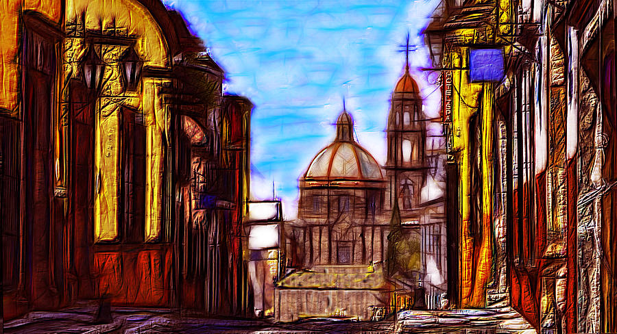 San Miguel De Allende - 3 Digital Art