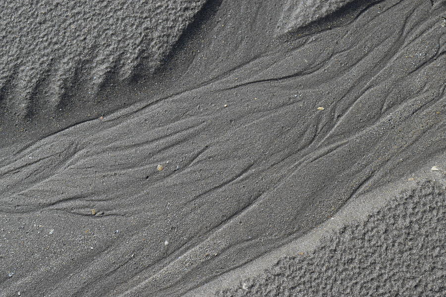 Sand Patterns #1 Photograph by Curtis Krusie