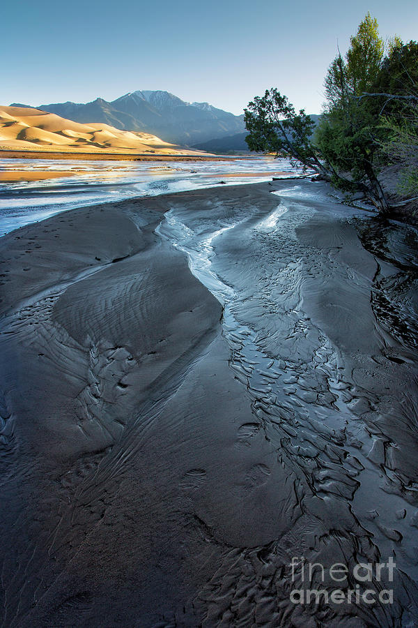 Sand Patterns #1 Photograph by Timothy Hacker