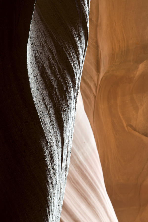 Antelope Canyon Photograph - Sandstone Abstract #1 by Mike Irwin