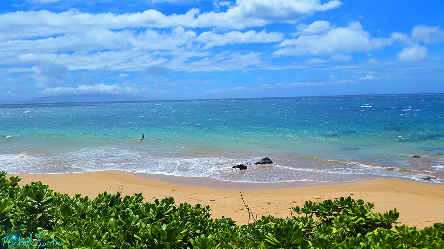 Sandy Beaches of Maui #1 Photograph by Michael Rucker