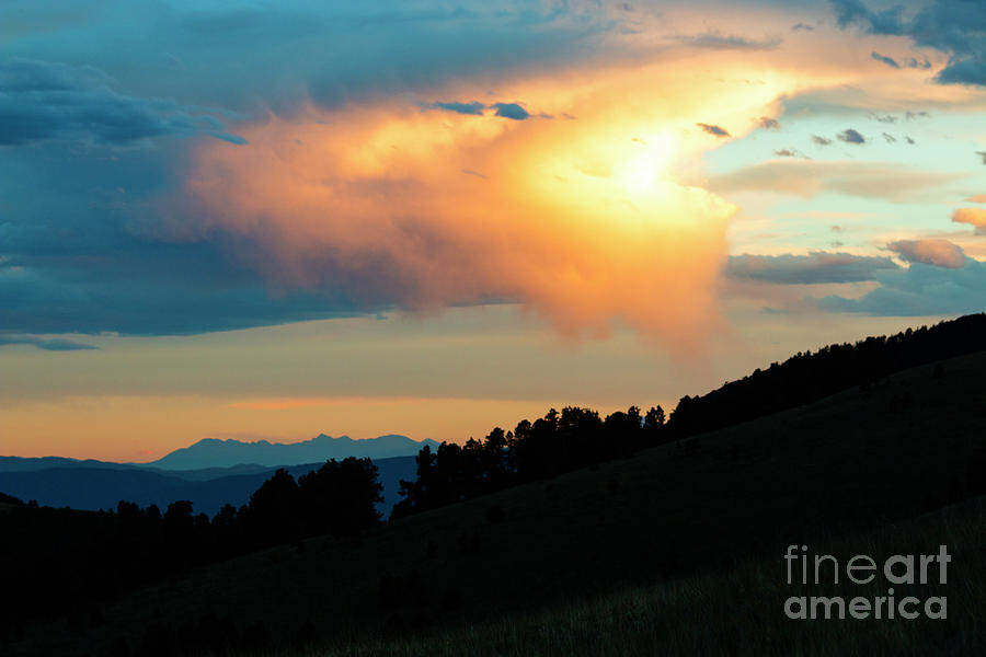 Sangre de Cristo Mountains Sunset #1 Photograph by Steven Krull