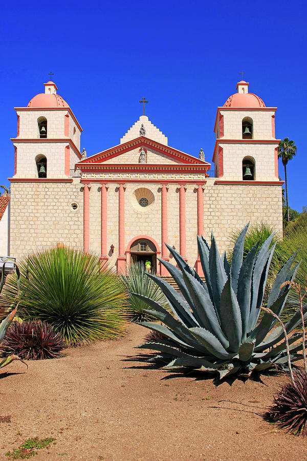 Santa Barbara Mission chapel #1 Photograph by Chris Smith