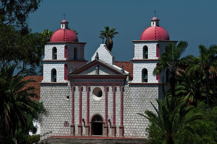 Santa Barbara Mission  #1 Photograph by Roger Mullenhour