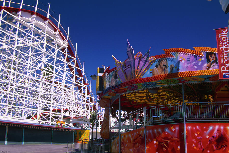 Santa Cruz Beach Boardwalk Photograph by Soli Deo Gloria Wilderness And Wildlife Photography
