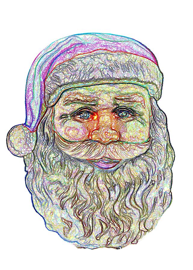 Santa Photograph by Ludwig Keck Santa Photograph by Ludwig Keck