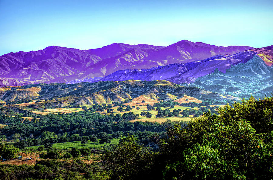 Santa Ynez Valley #1 Photograph by Joseph Hollingsworth