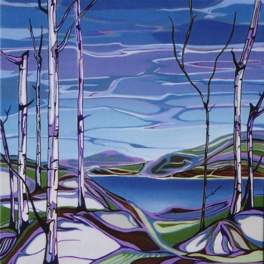Sardi Lake    Sold Painting by Pat Purdy