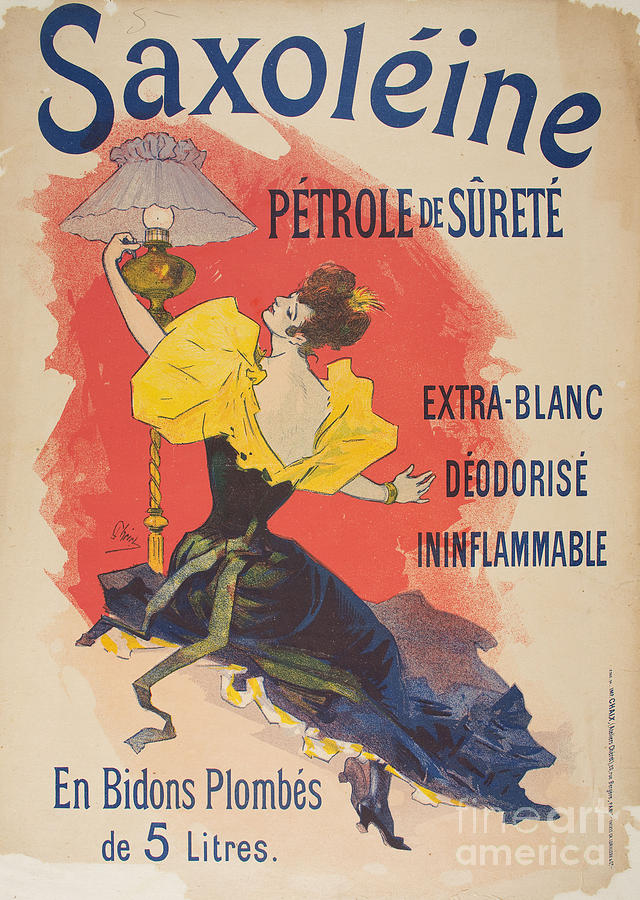 Saxoleine Petrole de Surete #1 Painting by Celestial Images