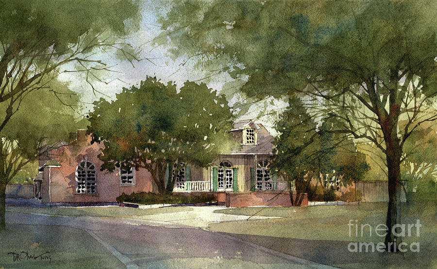 Scarborough Home #1 Painting by Tim Oliver
