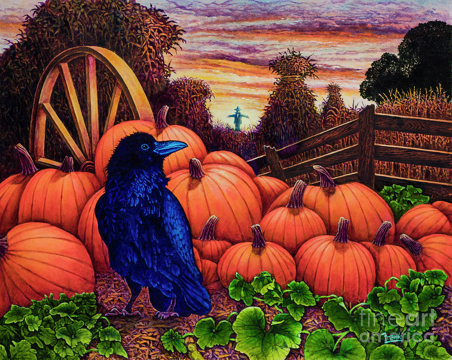 Scarecrow #2 Painting by Michael Frank