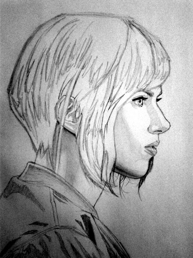 How to Draw Scarlett Johansson  DrawingNow
