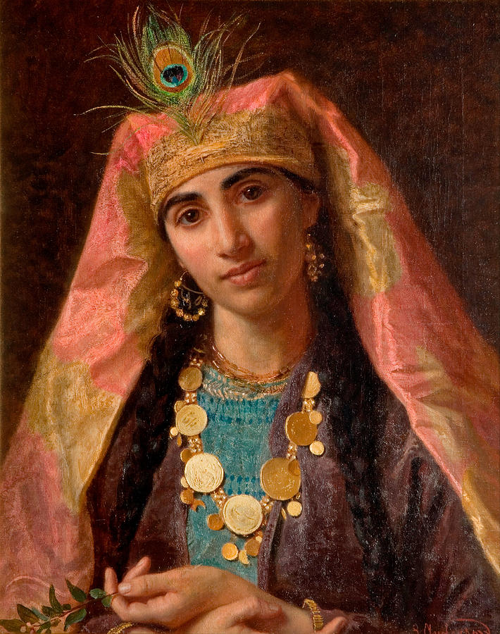 Scheherazade #2 Painting by Sophie Gengembre Anderson Scheherazade #2 Painting by Sophie Gengembre Anderson