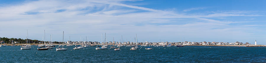 Scituate Harbor Panorama 5 Photograph by Brian MacLean
