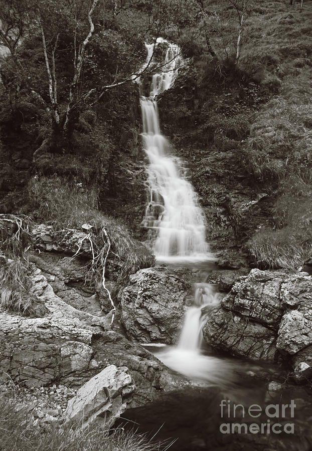 Scottish waterfalls #2 Photograph by Ang El