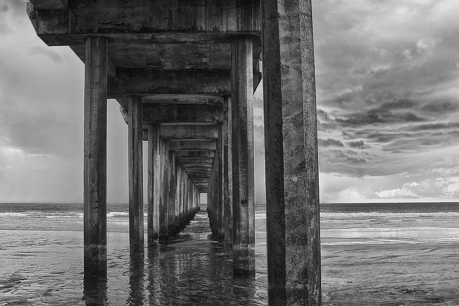 Scripps Pier San Diego #1 Photograph by Donald Pash
