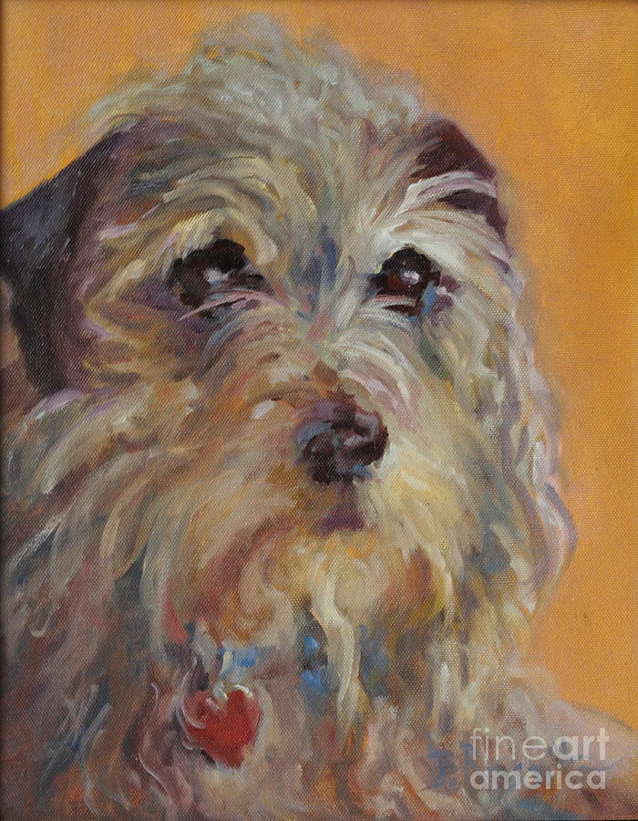 Scruffy Painting by B Rossitto
