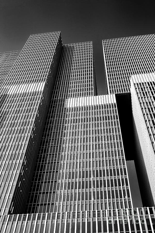 Skyscrapers In Rotterdam Photograph