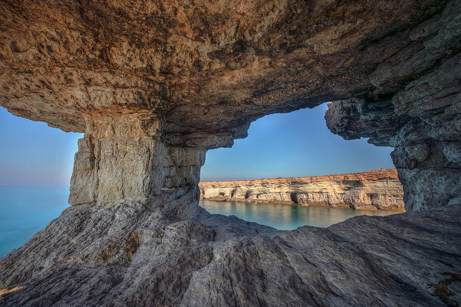 Sea Caves Photograph - Sea Caves Ayia Napa - Cyprus #1 by Joana Kruse