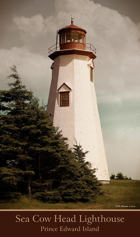 Sea Cow Head Lighthouse #1 Photograph by WB Johnston