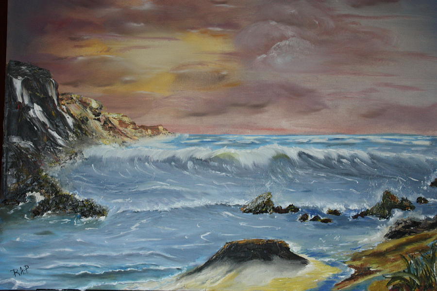 Seascape Painting by Rick Pettit - Fine Art America