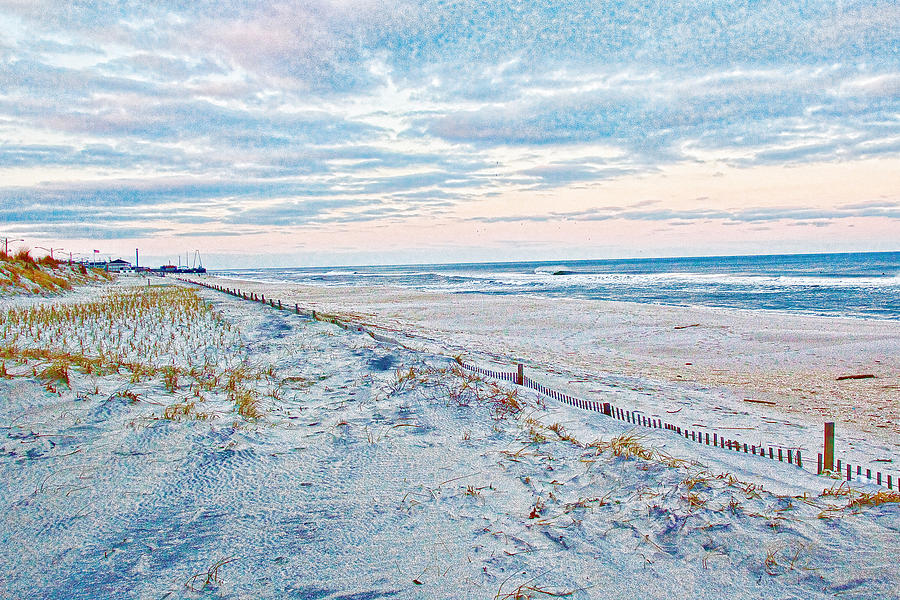 Seaside Park Beach, NJ Photograph by Images By CEF