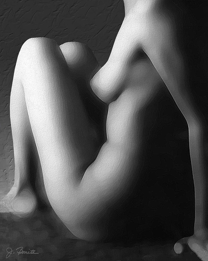 Seated Nude #1 Photograph by Joe Bonita