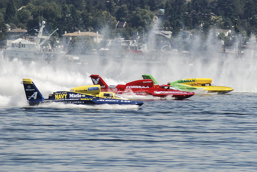Seattle Seafair Hydroplane Races Photograph by Monica Zaborac Pixels