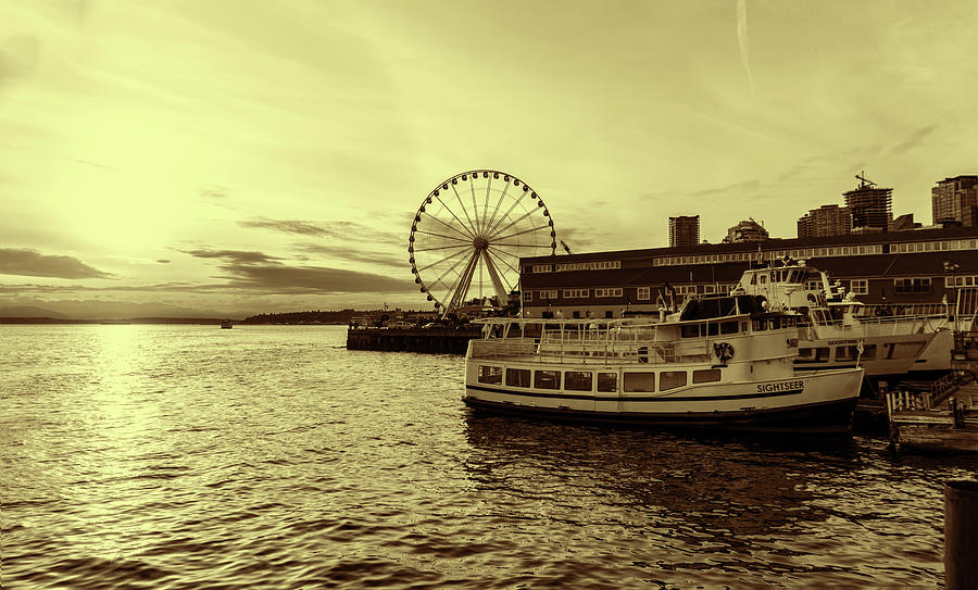 Seattle Waterfront 2 Photograph by Cathy Anderson