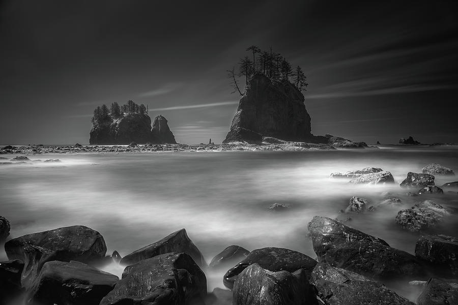 Second Beach long exposure #2 Photograph by William Lee