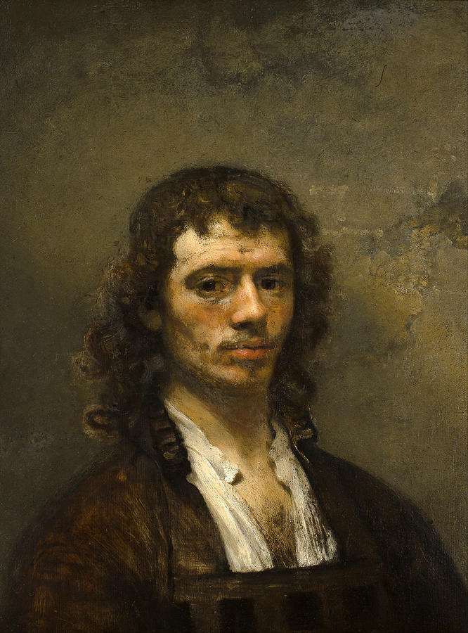 Self-Portrait #1 Painting by Carel Fabritius