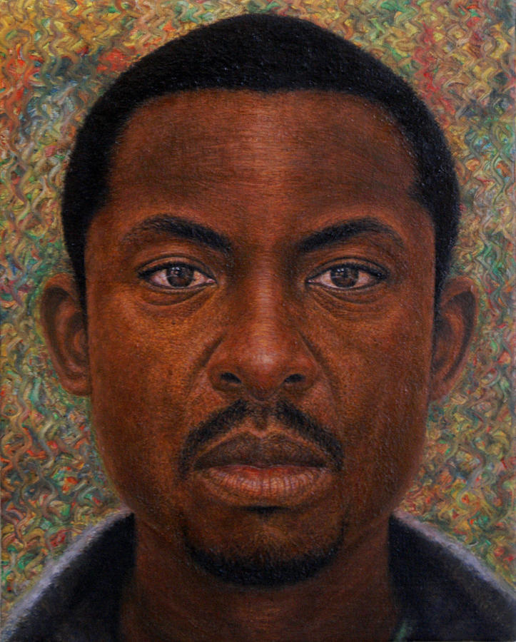 Self Portrait Painting by Edward Ofosu - Fine Art America