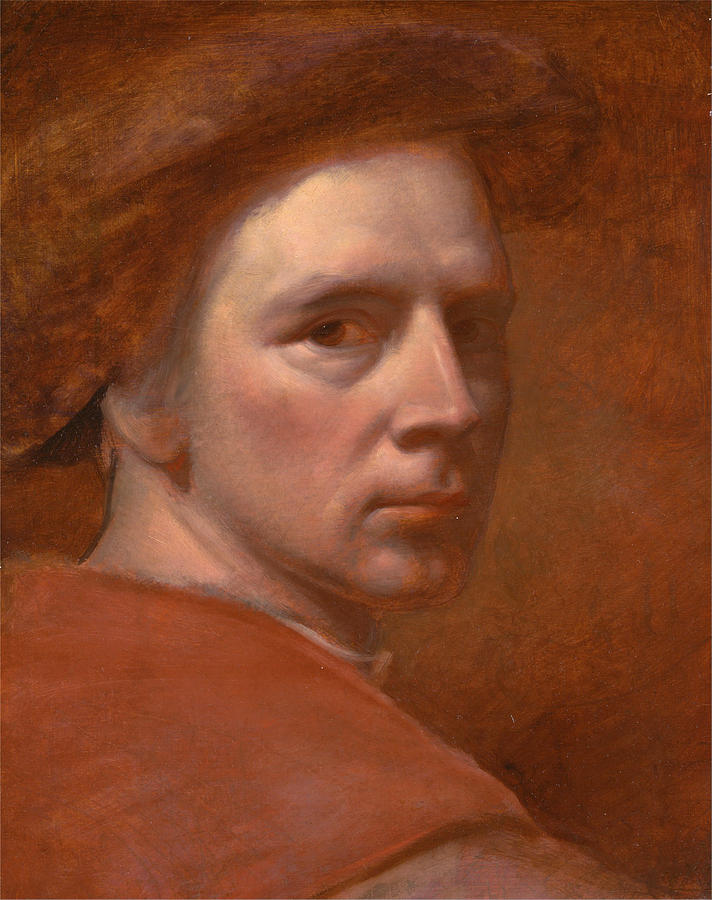 Self-Portrait #2 Painting by George Richmond